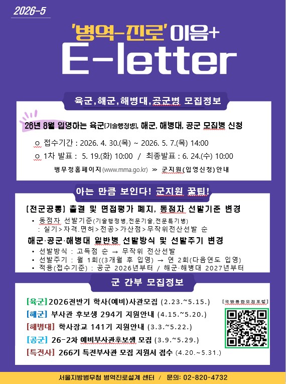 병역-진로 플러스 이음레터(5월호)1