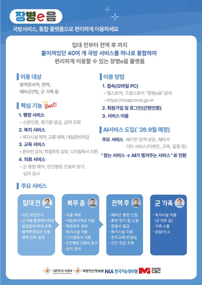 장병e음 플랫폼