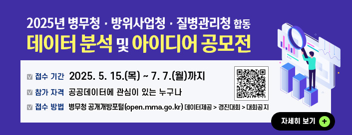 2025년 공공데이터 활용 공모전