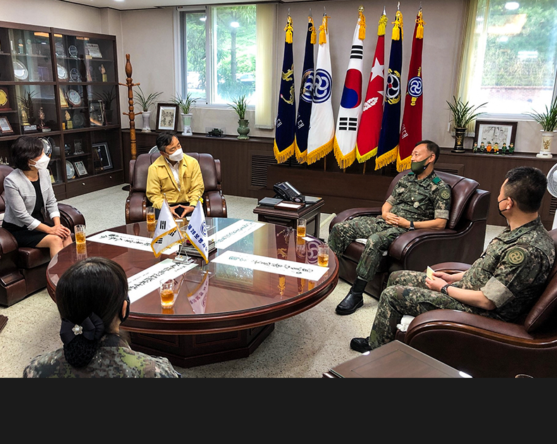 임재하 서울지방병무청장은 30일 28사단(경기 파주 소재)을 방문하여 현역병 귀가자 감소 협조 등 현장소통의 시간을 가졌다. (6월 30일, 제28사단)