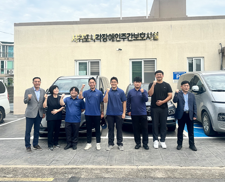 김종원 제주지방병무청장은 서귀포시 월평동에 위치한 사회복무요원 복무기관을 방문해 사회복무요원들을 격려하고 소통하는 시간을 가졌다.(10월 16일, 서귀포 시각장애인주간보호시설)
                   